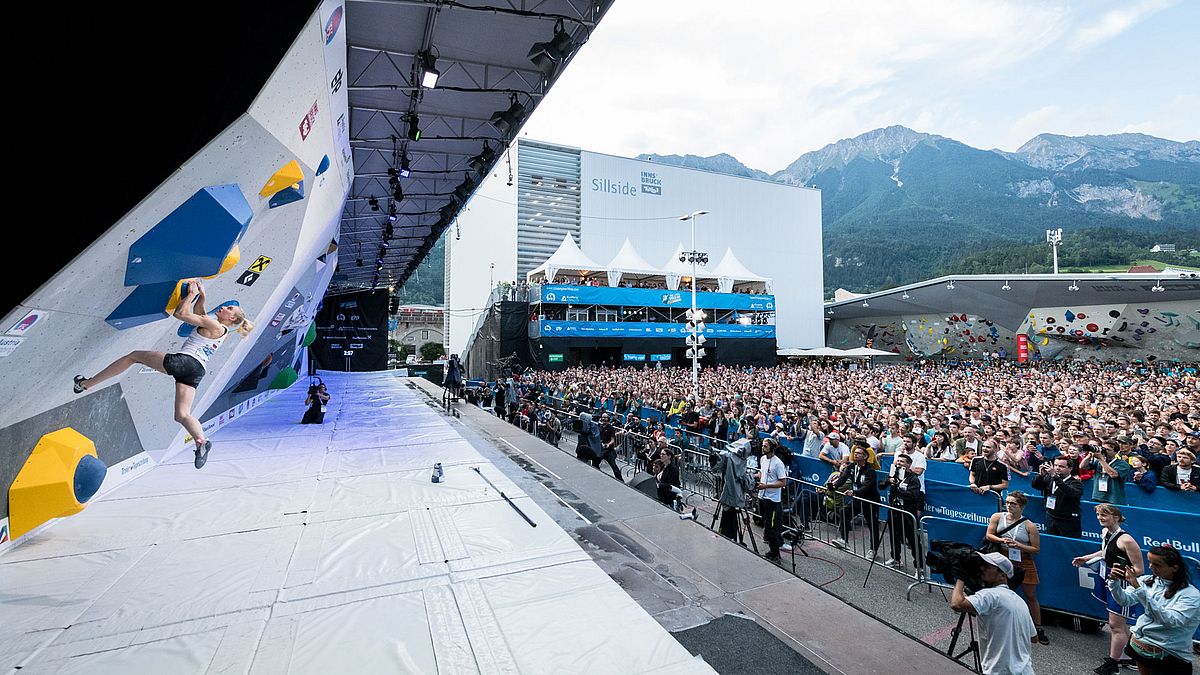"Greatest World Cup of the year" IFSC Climbing Worldcup Innsbruck 2024